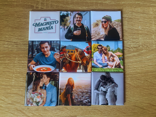 2º Pack de 9 imanes