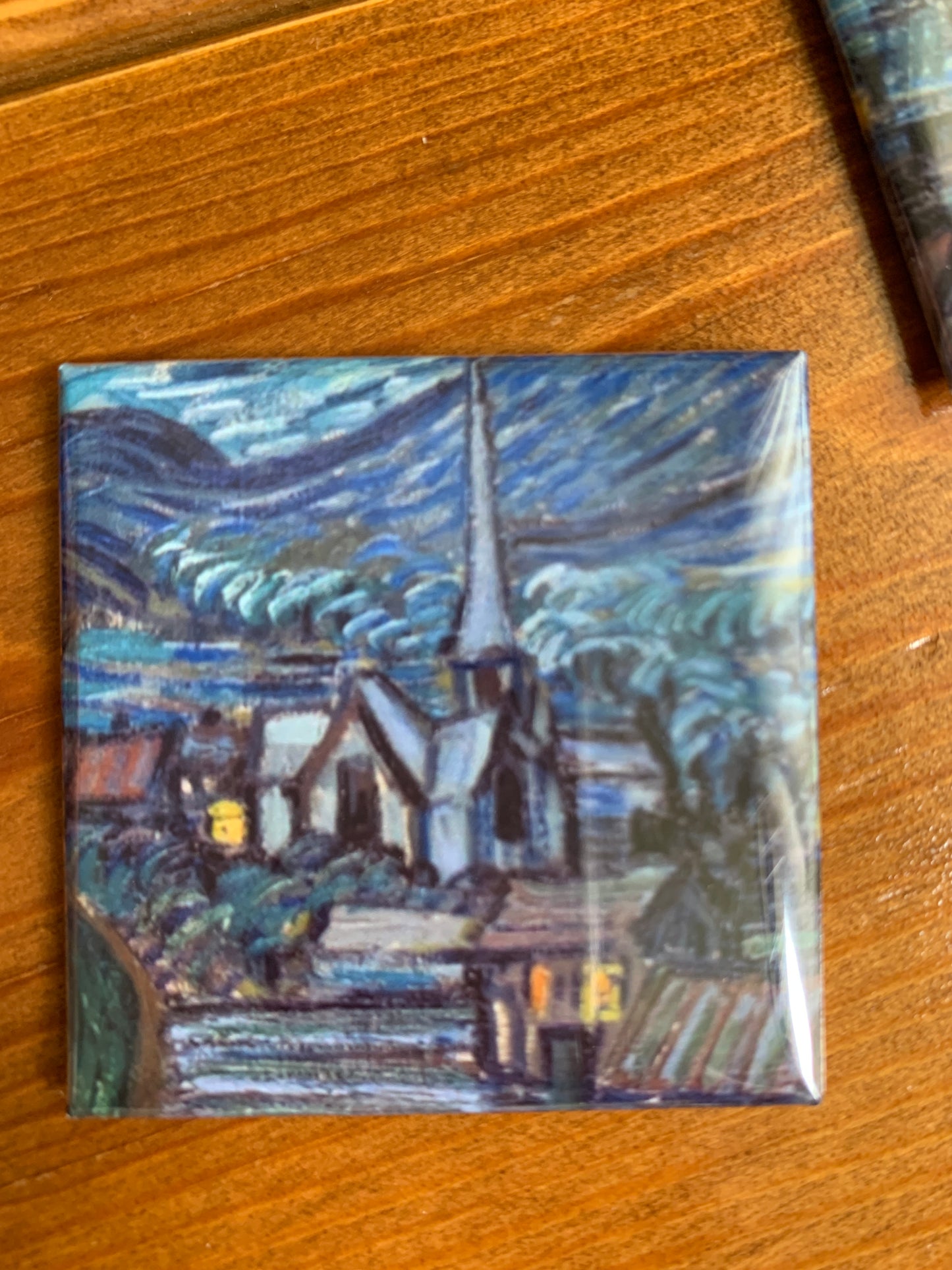 La noche estrellada de Vincent Van Gogh de 9 imanes